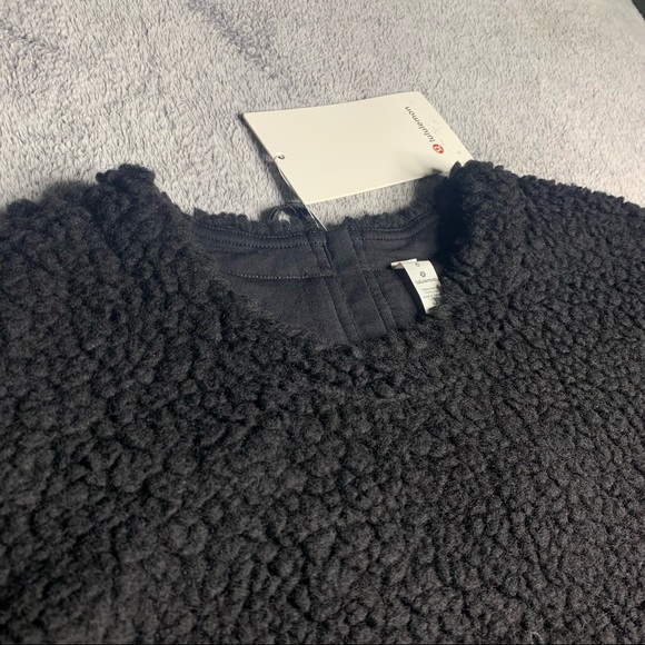 Lululemon Wool Whenever Crew NWT Black Size 10 - Picture 7 of 16